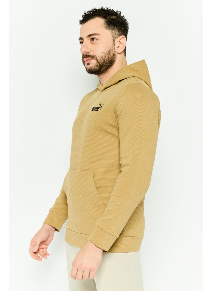 PUMA Men Sportswear Fit Long Sleeve Training Sweatshirt, Brown  - Image 3