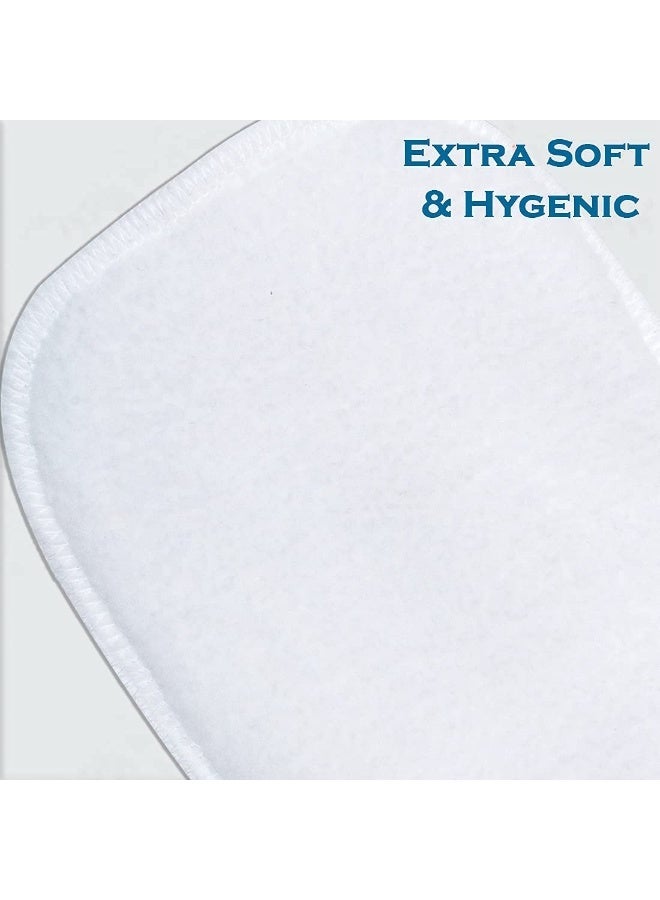 Mee Mee Reusable Baby Cloth Diaper Inserts | Washable Nappies for Cloth Nappies | Super Absorbent Nappy Pads (3 Pcs) - Image 3