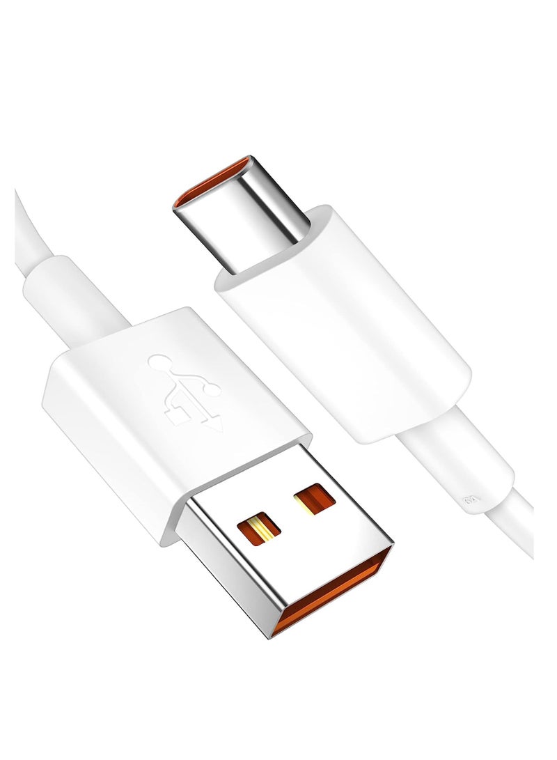 2Pcs 120W 3A Charging Type C Cable for Xiaomi  15/14T/13 Lite/13/13 Pro/12T/12/12X/11T/10T/Redmi Note 14/13//13 Pro/12 Pro/11 Pro/11/10/ 9 Pro 11S/12,Poco F6/F5/X6/X5/X4 Pro X4 GT/X3 Pro/F3 - Image 2