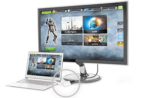 j5create Mini DisplayPort to HDMI Adapter, White | Supports Resolutions up to 1920 x 1200 / 1080p @ 60 Hz | Compatible with Apple, iMac, MacBook, or PC - Image 3
