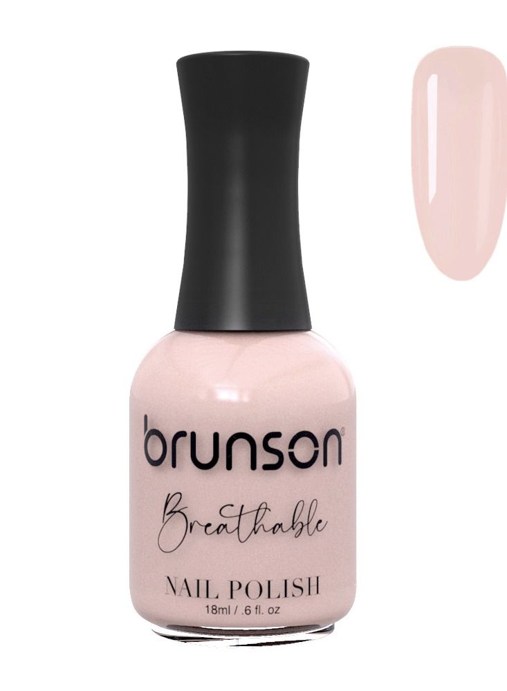 brunson Nail Lacquer 18ml Breathable Nail Polish Halal Nail Polish Wudu friendly Quick Dry long lasting but easy peel off Glossy Shine Water Based Nail Enamel No Need UV LED Lamp No curing Nail Paint
