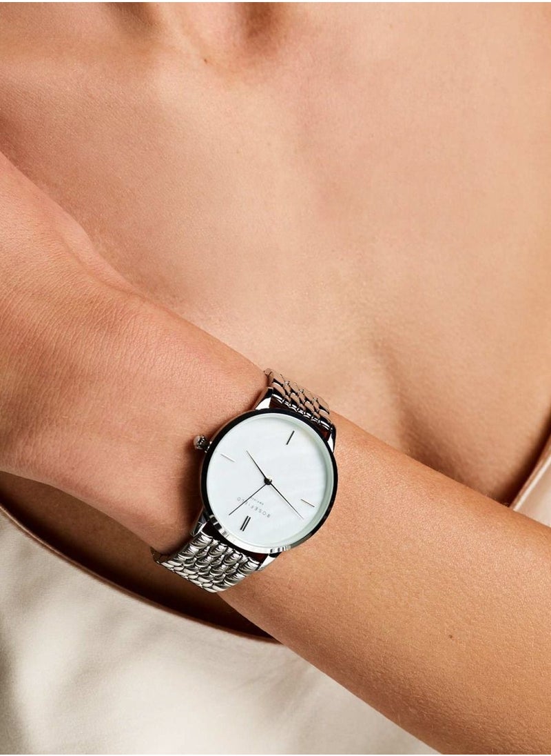 RoseField - Rosefield Womens Pearl Edit Silver RMSSS-R02 - Image 1