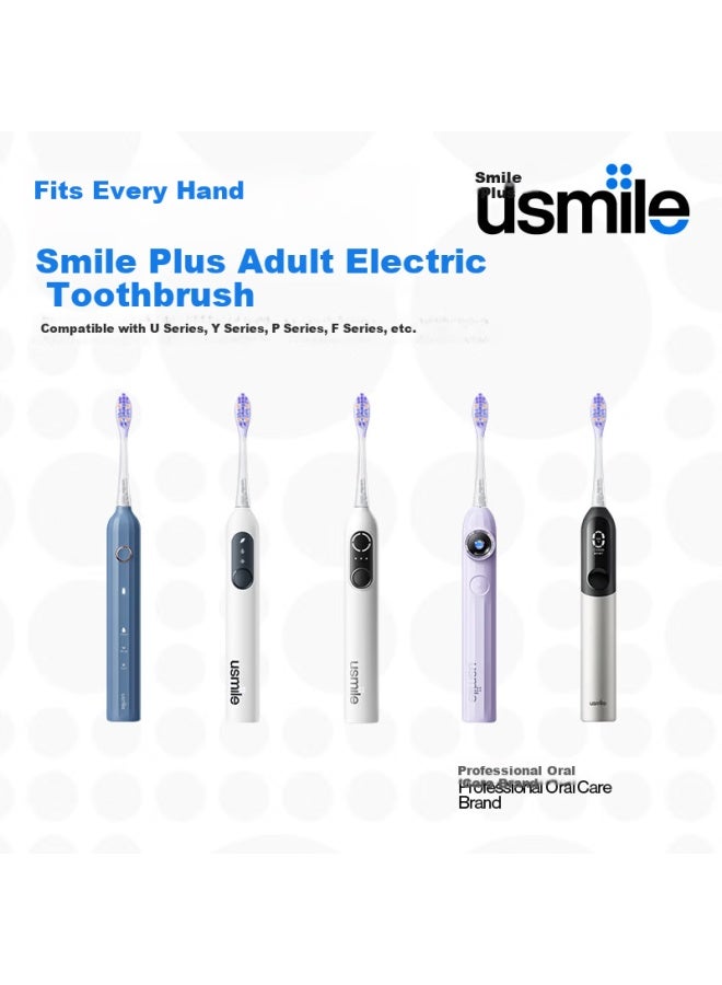 Usmile Smile Plus Electric Toothbrush Heads [new] Lively Bright 3.0 Replacement Heads 2-pack Spine-like Design Enhanced Cleaning Compatible With Y30 Y30pro Adult Electric Toothbrushes - Image 3