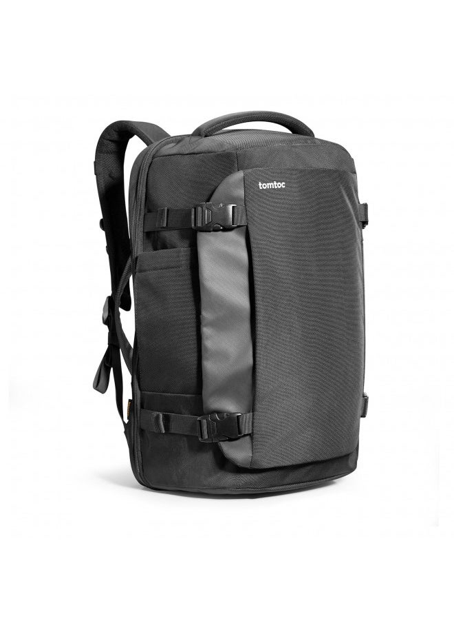 Tomtoc tomtoc Travel Backpack 40L, TSA Friendly Flight Approved Carry-on Luggage Hand Water-resistant Lightweight Business Rucksack, Durable Large Weekender Bag Daypack Fits 17.3 Inch Laptop  - Image 1