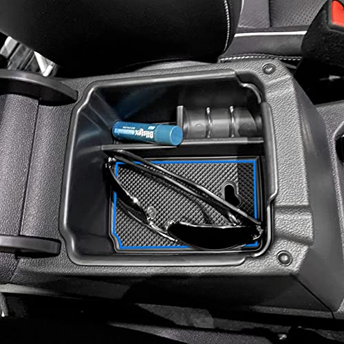 TACOBRO TACORBO Center Console Organizer Compatible with 2022 2023 2024 Taos and 2018 2019 2020 2021 2022 2023 2024 Tiguan Accessories Armrest Secondary Storage Box, Interior ABS Insert Glove Box Tray - Image 5