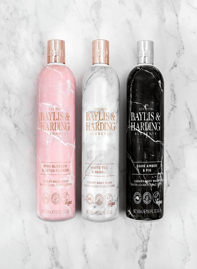 Baylis & Harding Liquid Body Wash Soap, Elements, Pink Blossom & Lotus Flower, 16.9oz/500ml (4-Pack) - Image 5