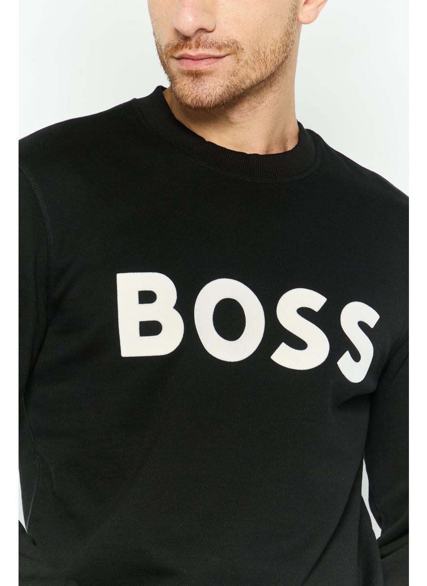 Men Crew Neck Long Sleeves Brand Logo Sweatshirt, Black Combo - pzsku/Z9DE58CE8E1110A690A94Z/45/_/1738678728/12e46bd4-37cb-4f49-9c8a-b4d05fd82b20