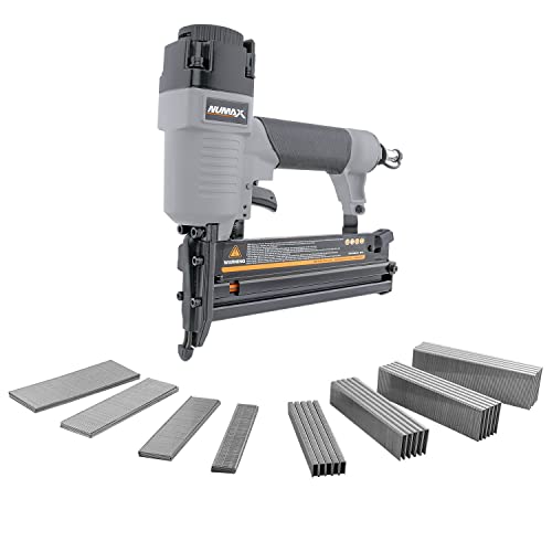 NuMax S2118GWN Pneumatic 2-in-1 18-Gauge Brad Nailer/Stapler with Fasteners (4000 Count) - Image 1