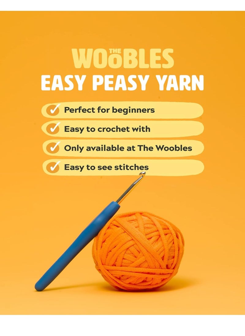 The Woobles - The Woobles Beginners Crochet Kit with Easy Peasy Yarn as seen on Shark Tank - with Step-by-Step Video Tutorials - Bjørn The Narwhal - Image 1