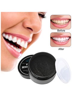 Kanza Teeth Whitening Set 100% Genuine Branded PAP+ Teeth Whitening Strips 14 Treatments Charcoal Teeth Whitening Powder with Toothbrush Professional Teeth Whitener for Teeth Enamel & Stains Removal Unisex  - Image 5