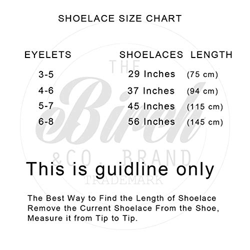 Birch Shoelaces in 27 Colors Flat 5/16" Shoe Laces in 4 Different Lengths (37" (94cm), Mint Blue) - Image 3