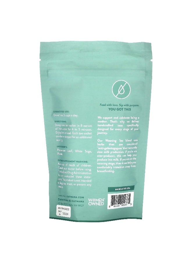 Oat Mama Oat Mama, Weaning Tea, Peppermint, Caffeine Free, 14 Sachets, 32 g  - Image 2
