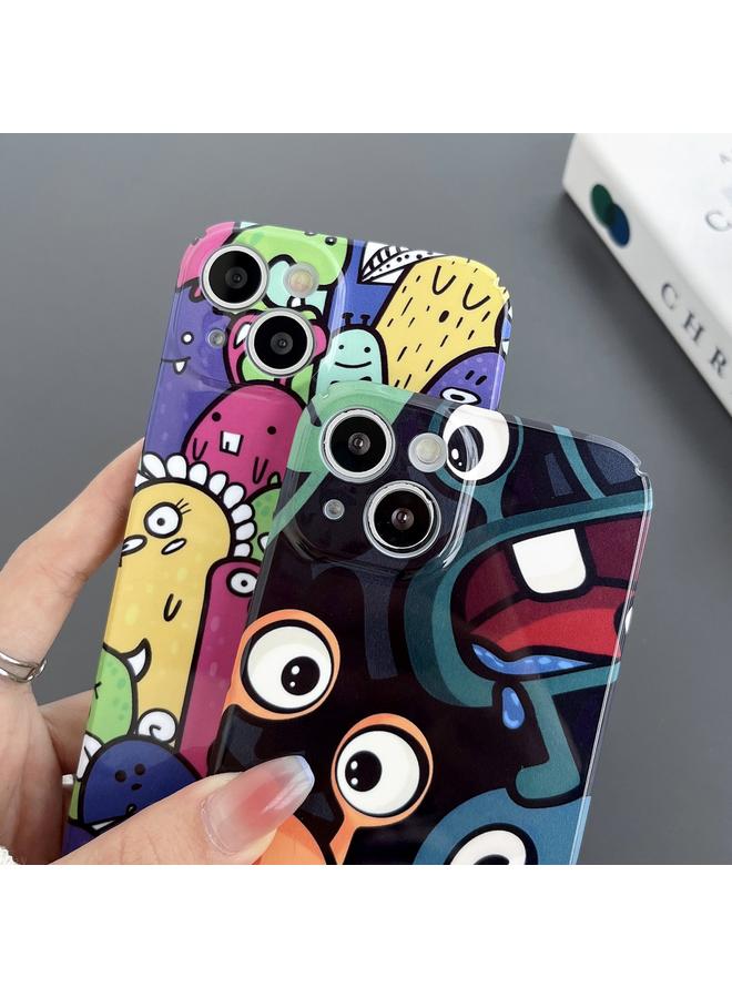 اس-توب جراب لهاتف iPhone 13 Pro Max، جراب هاتف PC لامع بفتحة دقيقة - Image 4