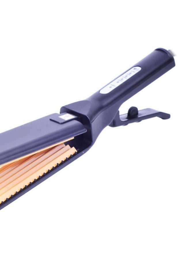 نيبمينينت أداة تمويج الشعر بجبيرة بست أسنان أسود 29سم - Image 3