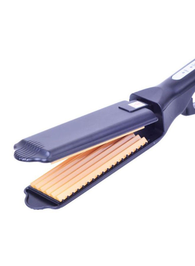 نيبمينينت أداة تمويج الشعر بجبيرة بست أسنان أسود 29سم - Image 2