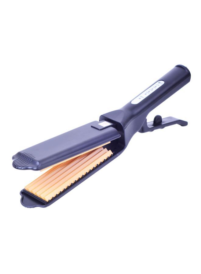 نيبمينينت أداة تمويج الشعر بجبيرة بست أسنان أسود 29سم - Image 1