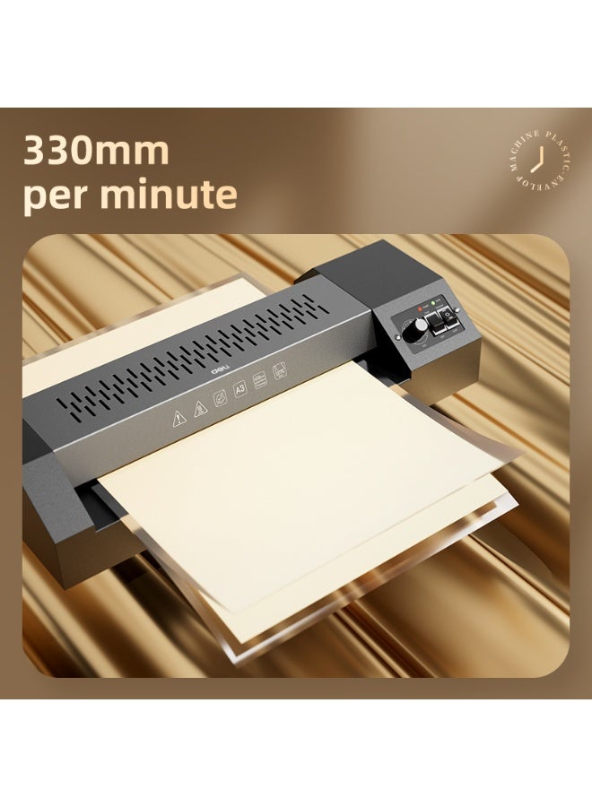 Deli T131 70-175 Mic A3 Steel Cover Laminator - Image 3