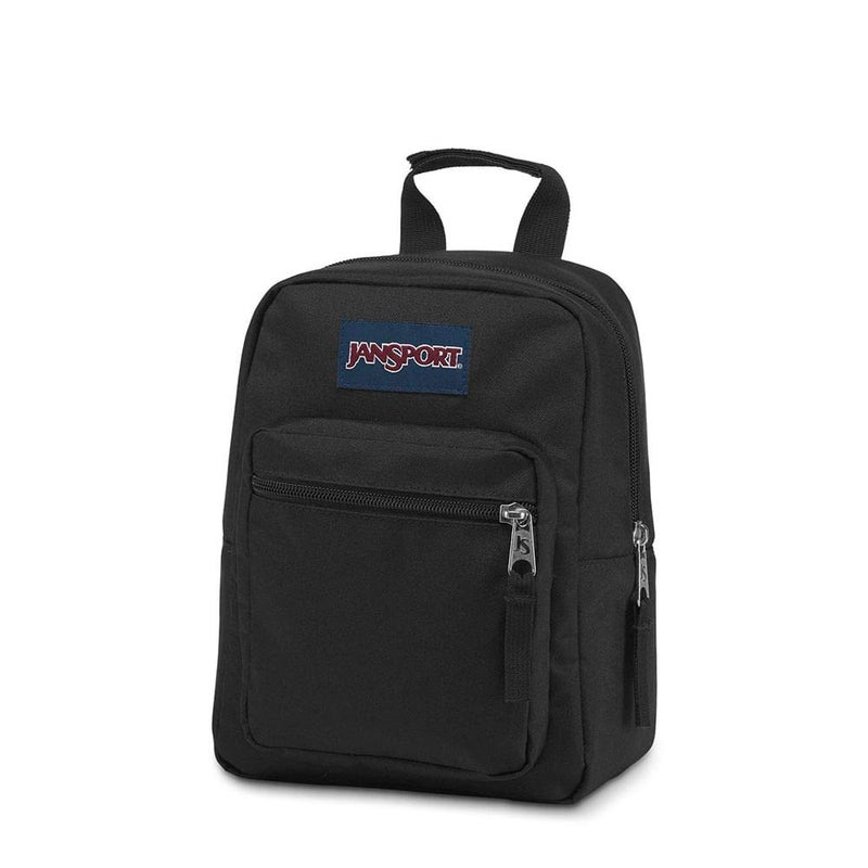 JanSport Big Break Insulated Lunch Bag - Small Soft-Sided Cooler Ideal for Class, Work, or Meal Prep, Black - Image 3