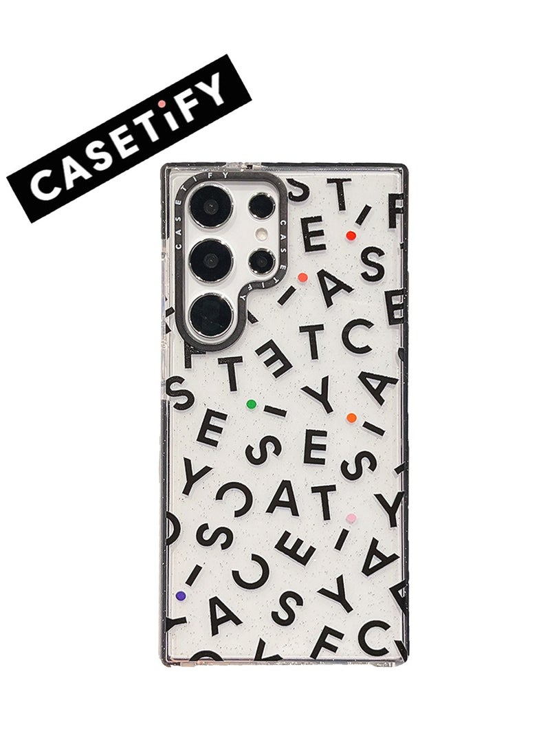 Casetify Samsung Galaxy S24 Ultra 'Sidewalk Alphabets' Series Case - Image 1