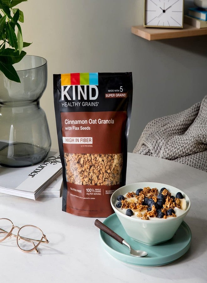 KIND Healthy Grains Clusters, Cinnamon Granola, Healthy Snacks, Gluten Free, 3 Count - Image 3
