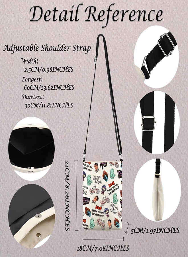MNIGIU Herman Merchandise Herman Crossbody Bag for Fans In Memorial of Herman Gift (What am I Bag) - Image 2