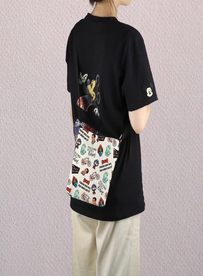 MNIGIU Herman Merchandise Herman Crossbody Bag for Fans In Memorial of Herman Gift (What am I Bag) - Image 3