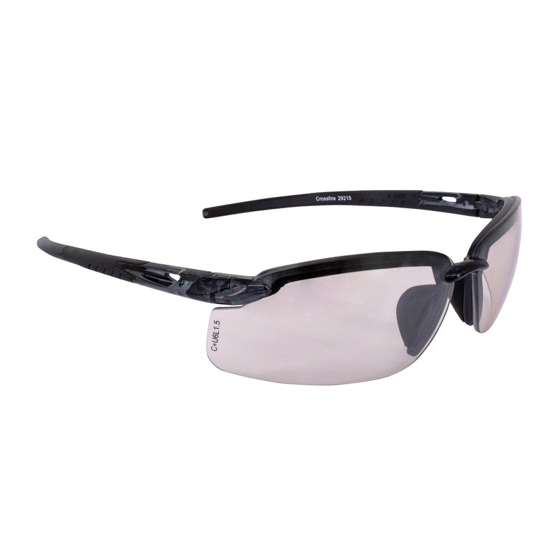 Crossfire 29215 Safety Glasses One Size IndoorOutdoor Lens