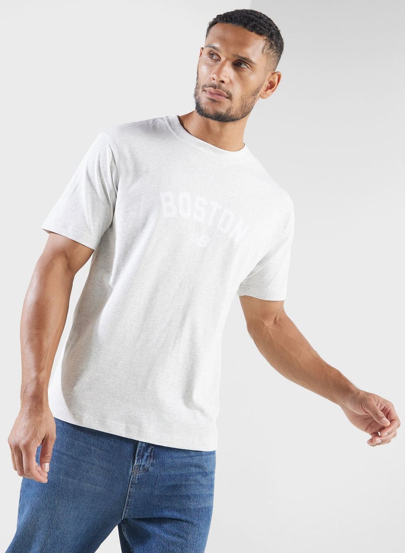 New Balance Homage To Run Graphic T-Shirt - Image 1