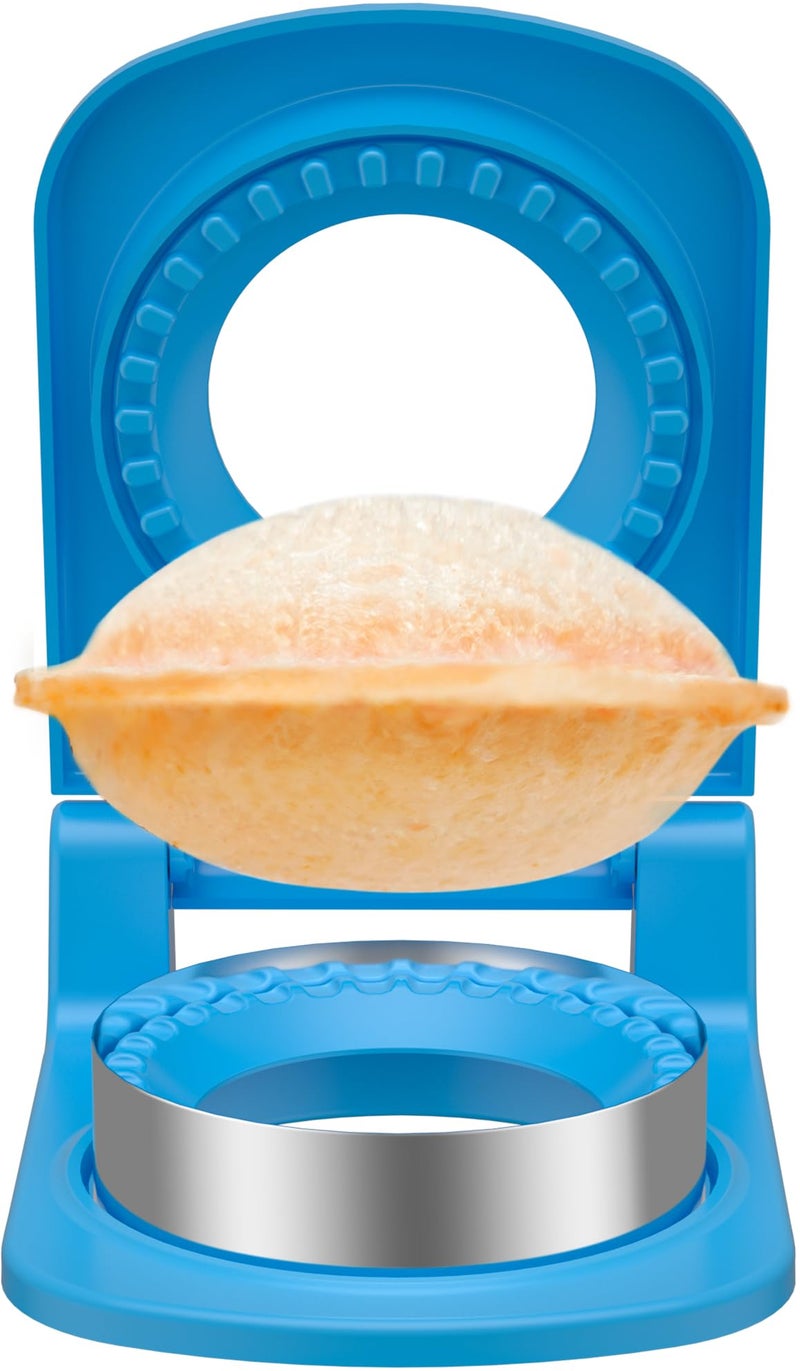 HiYZ Sandwich Cutter and Sealer - Stainless Steel Decruster Sandwich Maker - Peanut Butter and Jelly Crustless Sandwich Bread Pancake Maker Cookie Cutter for Kids Children Boys Girls - Image 1