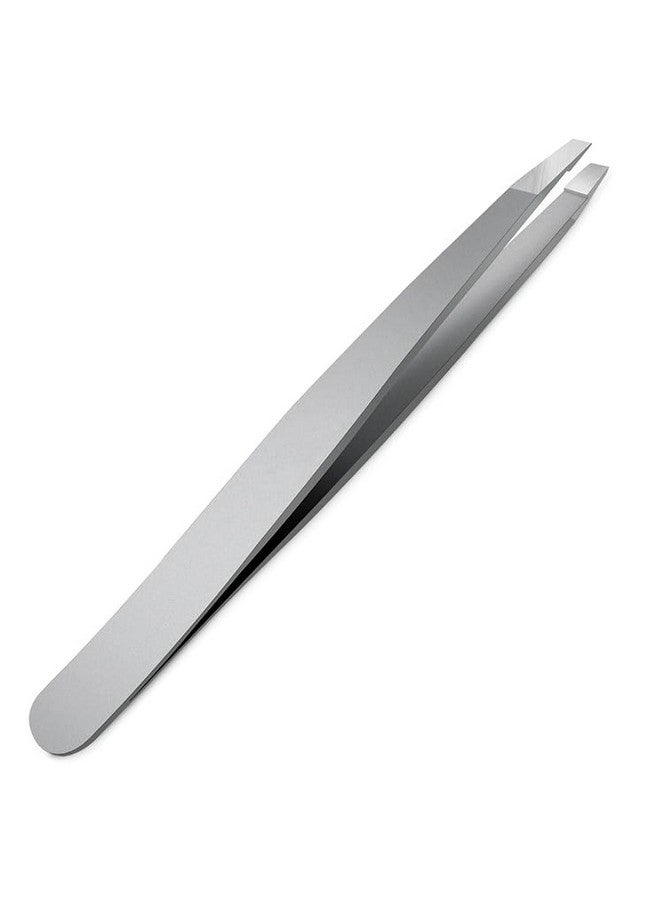 KIRA Tweezer Plucker Precision Tweezers For Eyebrows, Ingrown Hair, Plucking Daily, Hair Removal And Beauty Tool With Stainless Steel (Silver) - Image 1
