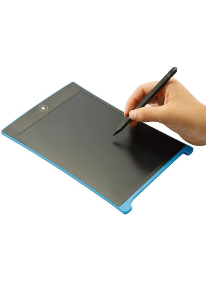 Zain 8.5 inch LCD Writing Tablet Paperless Office Writing Board with Stylus Pen- blue") - Image 1