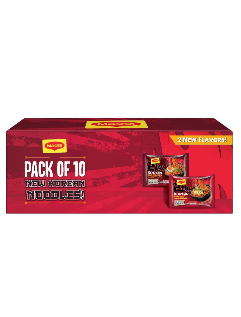 Maggi صندوق خاص من المعكرونة الكورية الحصرية - Image 2