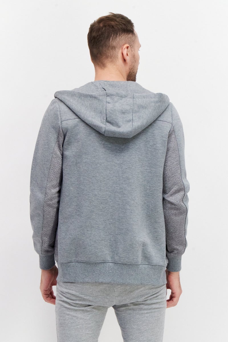 PUMA Men Sporswear Fit BMW Motorsport Outdoor Sweatshirt, Grey - Image 3