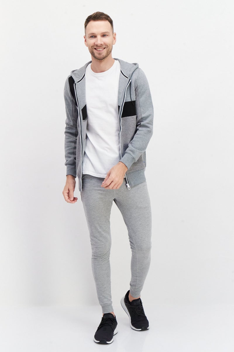 PUMA Men Sporswear Fit BMW Motorsport Outdoor Sweatshirt, Grey - Image 2