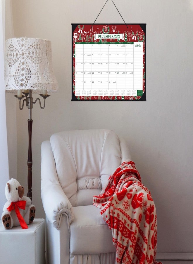 Journaltastic 2026-2027 Desk Calendar - Large Desk Calendar 2026-2027, 22" x 17", Jul. 2026 - Dec. 2027, 18 Months Planning, Large Ruled Blocks, Tear Off Design, 4 Corner Protectors & 2 Hanging Hooks - Image 2