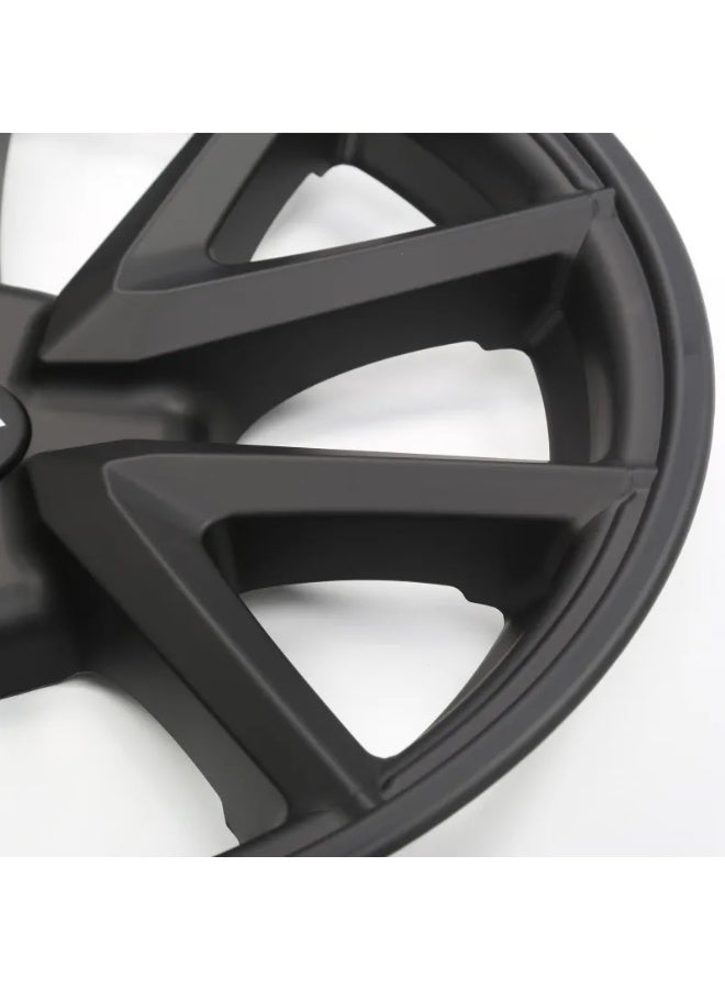 HPS 18-Inch Wheel Covers - Tesla Model 3 – Matte Black & Gray | Modern Aero Design – Set of 4 - Image 2