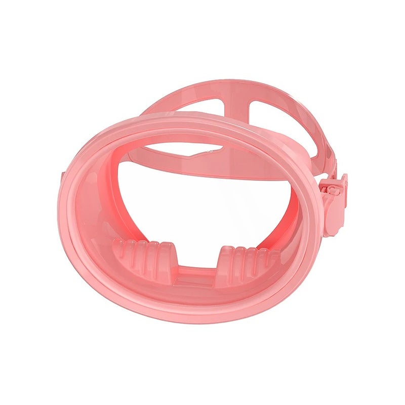 Bluejw Classic Oval Dive Mask Snorkel Spearfishing Wideview Tempered Glasses HD Single Lens Silicone Fisherman Goggles Swim Free Diving - Image 1