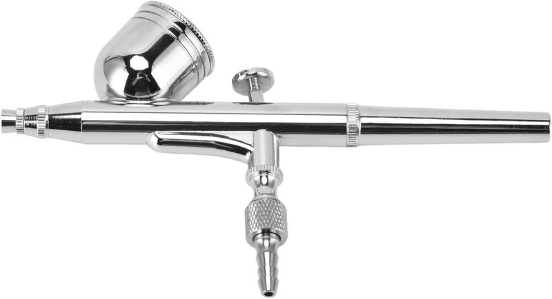 Zopsc Airbrush Kit, Stainless Steel Dual Action Airbrush Pen, Small Gravity Feed Spray Pen for Temporary Tattoo Cake - Image 3