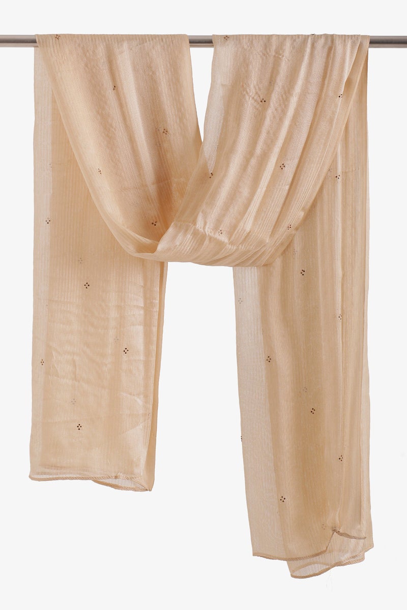 Carina Embroidered Clusters Scarf - Image 1