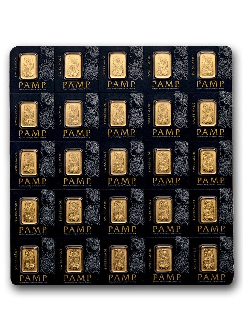 PAMP Suisse MultiGram Gold 25 x 1 gram 9999 - Image 1