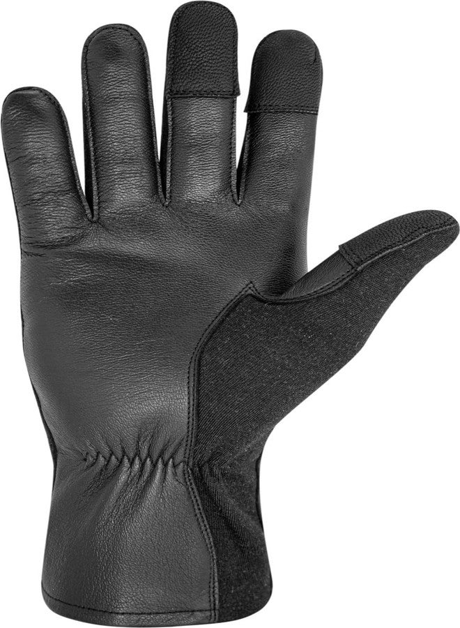 ONETAC قفازات ONETAC OUTDOOR التي تعمل باللمس من نومكس فلايت فلاير، قفازات طيارين (متوسطة)، أسود، M - Image 5