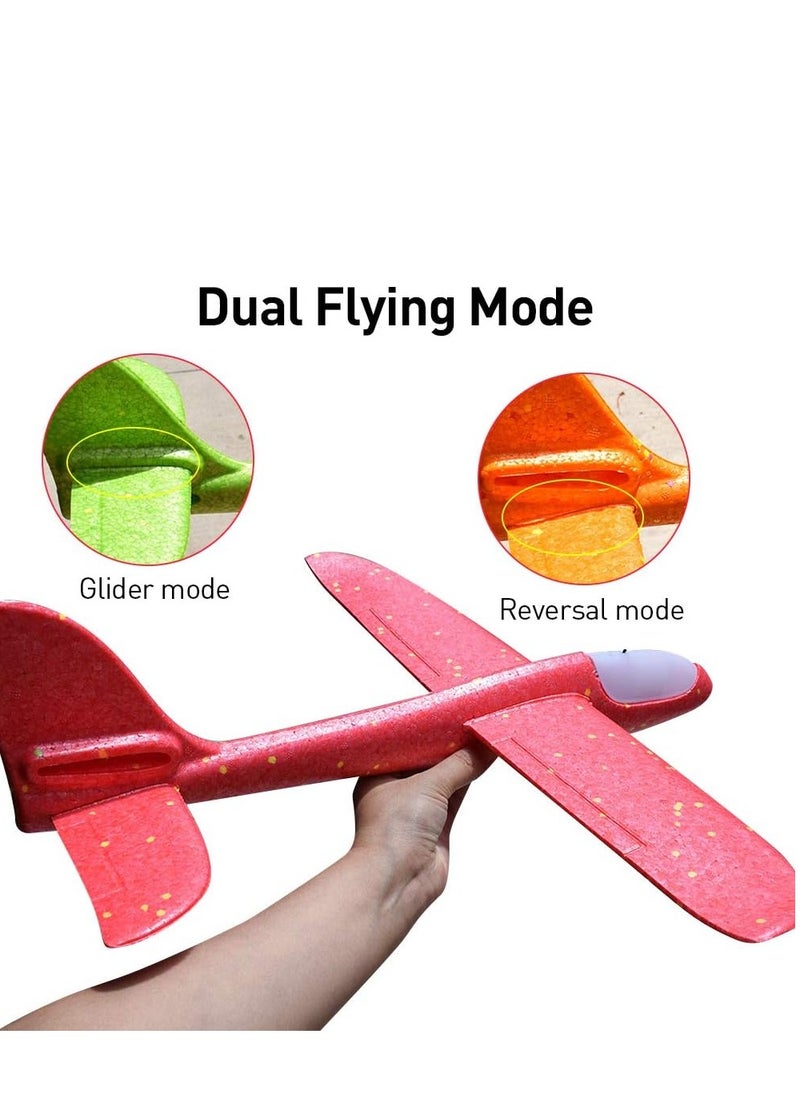 Generic Inertia Glider Foam Toy/Hand Throw Launcher Toy - Model L, (Red)  - Image 3