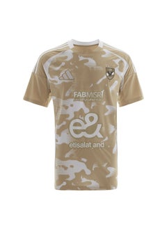 Adidas Adidas Al Ahly Third Jersey Men Beige Football Jerseys For Men Xs  - Image 2