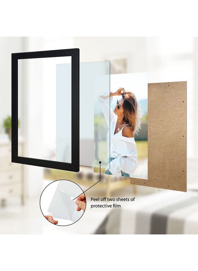 VCK 16x20 Poster Frames 3 Pack Black MDF Wood and Polished Plexiglass Frame,Display Pictures in Horizontal and Vertical - pzsku/Z9DE7A8DD6C43C2AE7AECZ/45/_/1736426613/9ed2d38e-bbfd-44cd-9a73-c276b6a3481d