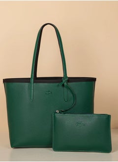 LACOSTE Women's Anna Reversible Bicolour Tote Bag, NF2142AA Shopping Bag for Women  - Image 2