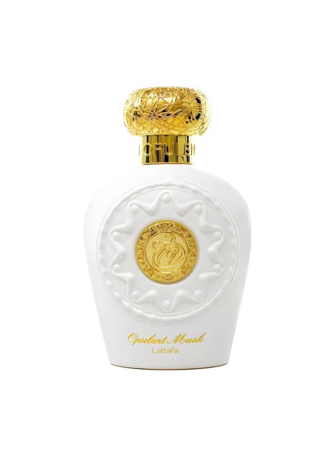 Lattafa Opulent Musk for Women Eau de Parfum Spray, 3.4 Ounce - Image 1