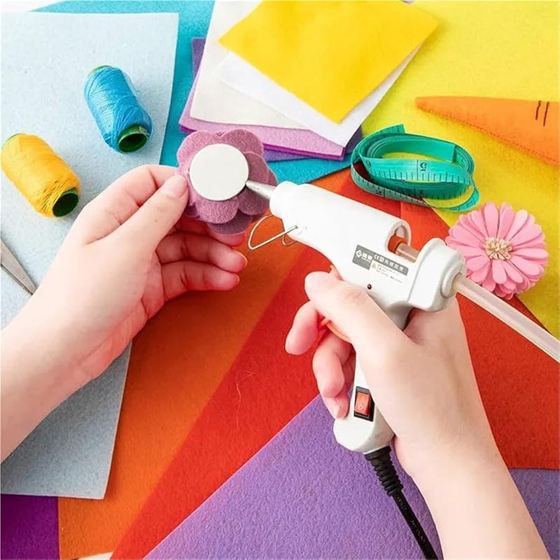 80 ورقة 20x30 سم قماش اللباد للحرف اليدوية، DIY، الخياطة، سكرابوكينغ، أطفال، قماش غير منسوج - Image 4