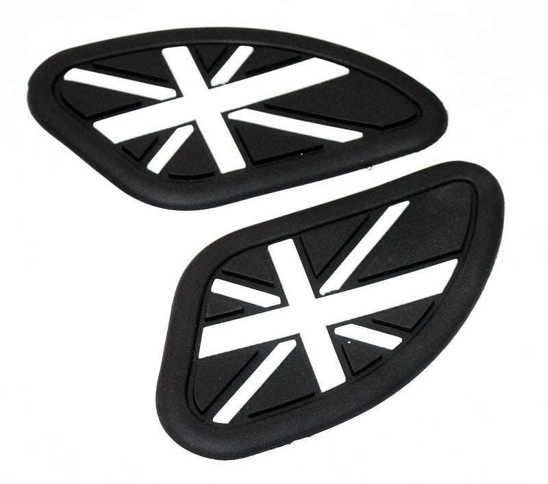OBEROI'S TRADERS Universal Anti Slip Silicone Bike Tank Pad/Thai Pad Waterproof Sticker for All Motorcycle (Black) - Image 1