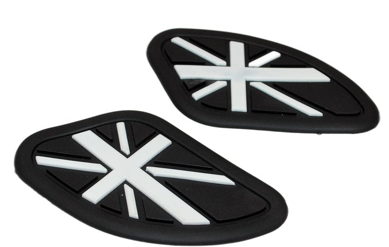 OBEROI'S TRADERS Universal Anti Slip Silicone Bike Tank Pad/Thai Pad Waterproof Sticker for All Motorcycle (Black) - Image 2