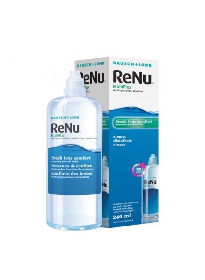 Renu Multi Plus Multi Purpose Contact Lens Solution 240ml